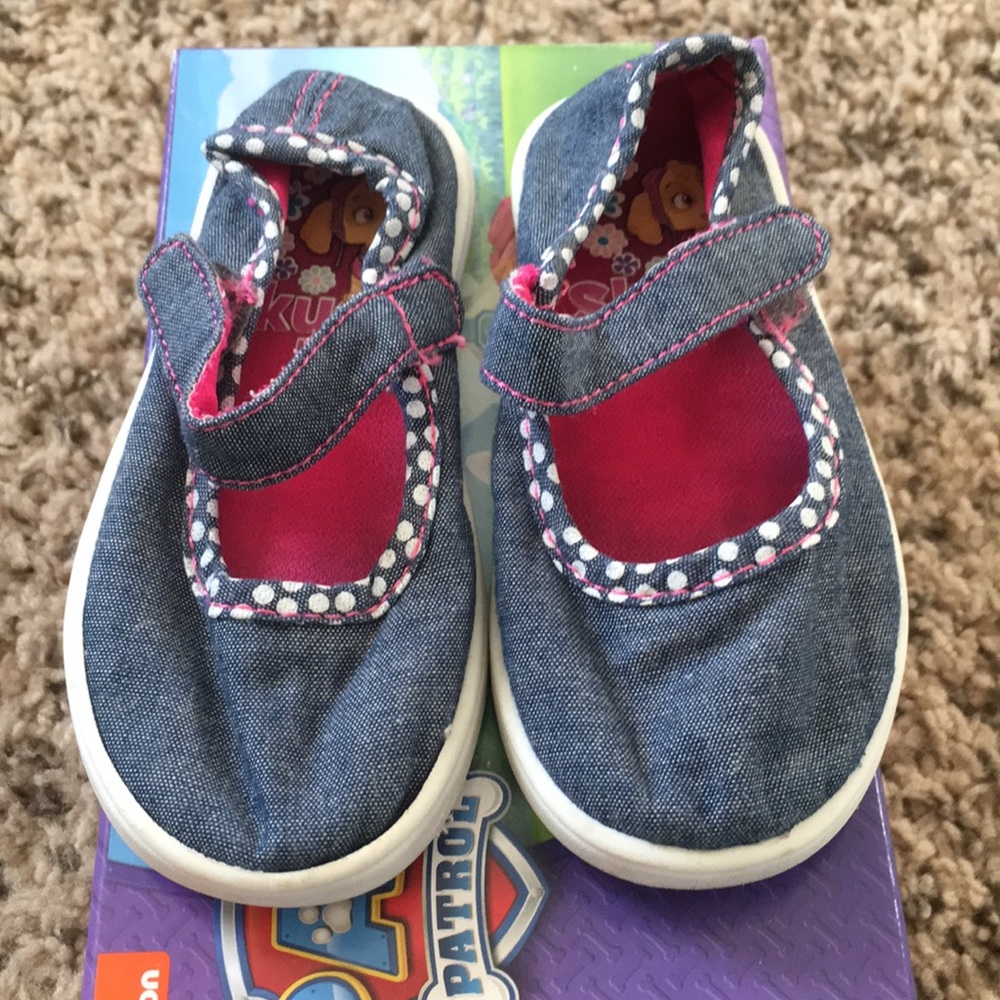 Paw patrol Velcro slip on sneakers